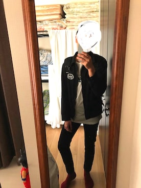 「Subciety（サブサエティ）のアイテム（ジャケット/アウター）」を使った、Lemongaさん（メンズ・170cm）の春コーディネート