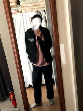 「Subciety（サブサエティ）のアイテム（ジャケット/アウター）」を使った、Lemongaさん（メンズ・170cm）の春コーディネート
