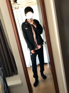 「Subciety（サブサエティ）のアイテム（ブルゾン）」を使った、Lemongaさん（メンズ・170cm）の夏コーディネート