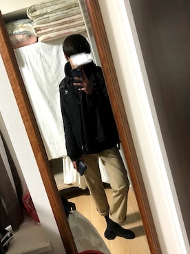 「Subciety（サブサエティ）のアイテム（ジャケット/アウター）」を使った、Lemongaさん（メンズ・170cm）の秋コーディネート