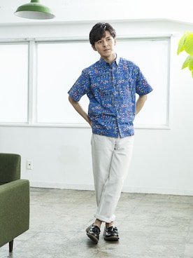 「その他セレクト（ソノタセレクト）のアイテム」を使った、多田さん（メンズ・173cm）の冬コーディネート