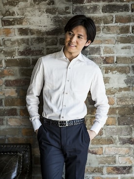 「その他セレクト（ソノタセレクト）のアイテム」を使った、多田さん（メンズ・173cm）の冬コーディネート