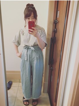 memeさん(レディース・148cm)の夏コーディネート