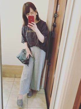 「お財布バッグ」｜memeさん（レディース・148cm）の夏コーディネート