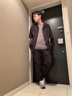 「UNIQLO（ユニクロ）の50色ソックス（消臭機能付き）（ソックス/靴下）」を使った、しんじさん（メンズ・169cm）の春コーディネート