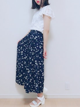 いづなさん（レディース・166cm）の夏コーディネート