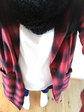 「GU（ジーユー）の（GU）タートルボリュームプルオーバー（長袖）Ａ（トップス、ホワイト系）」を使った、s!gdさん（レディース・155cm）の秋コーディネート