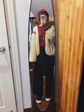 「beats. by dr.dre（ビーツバイドクタードレ）のアイテム（財布/小物）」を使った、MISHAさん（レディース・162cm）の秋コーディネート