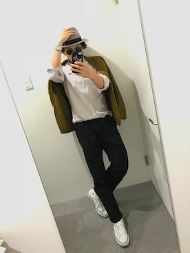 「TEATORA（テアトラ）のアイテム（ジャケット/アウター）」を使った、Donnieさん（メンズ・171cm）の春コーディネート