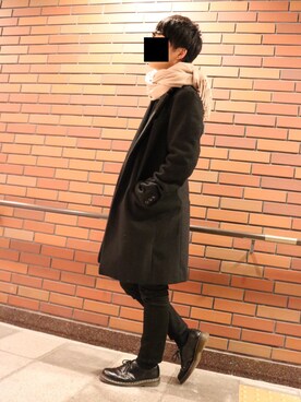 「さしいろ」｜「アイテム（ジャケット/アウター）」を使った、おにぃさん（メンズ・170cm）の冬コーディネート