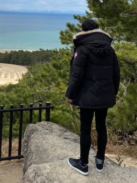 「Amb（エーエムビー）のアイテム」を使った、T.Tさん（メンズ・165cm）の冬コーディネート