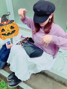 「wearhalloween2017」｜「アイテム（ブーツ）」を使った、SBD✩✩さん（レディース・154cm）の秋コーディネート