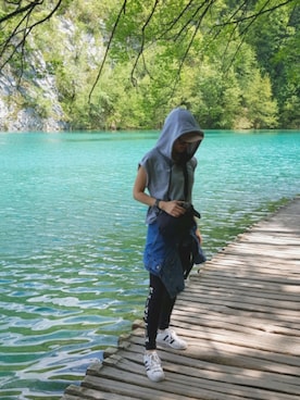 「Factorie（ファクトリエ）のアイテム」を使った、Virus1119さん（レディース・160cm）の夏コーディネート