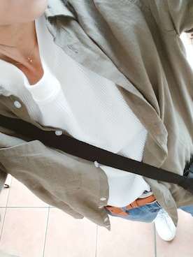 「H&（ハンド）のアイテム」を使った、みーぬさん（レディース・142cm）の春コーディネート