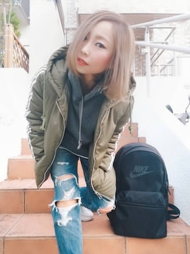 みーぬさん（レディース・142cm）の冬コーディネート