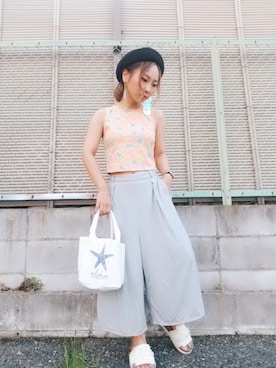 みーぬさん（レディース・142cm）の夏コーディネート