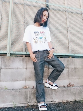 みーぬさん（レディース・142cm）の秋コーディネート