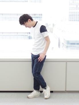 「ZOZO（ゾゾ）のアイテム」を使った、NOGUさん（メンズ・164cm）の夏コーディネート