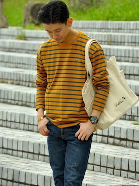 「ZOZO（ゾゾ）のアイテム」を使った、NOGUさん（メンズ・164cm）の秋コーディネート