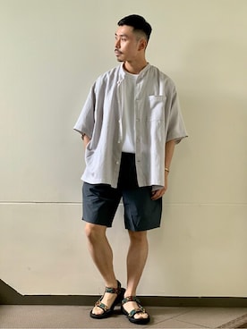 あつくんさん（メンズ・165cm）の夏コーディネート