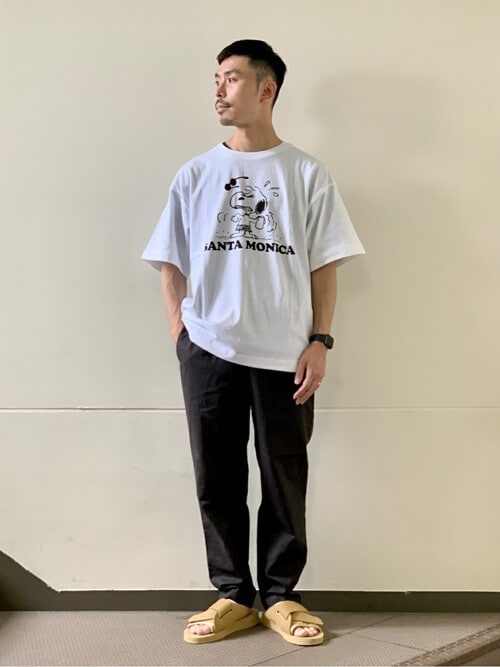 Peanut × SPORTS by relume Tシャツ Lサイズ PEANUTS×SPORTS WEAR by relume 別注 プリント Tシャツ（Tシャツ