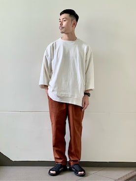 「KEEN（キーン）のアイテム（シューズ）」を使った、あつくんさん（メンズ・165cm）の夏コーディネート