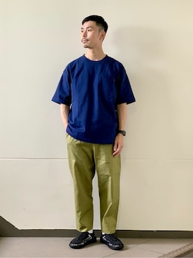 「KEEN（キーン）のアイテム（シューズ）」を使った、あつくんさん（メンズ・165cm）の夏コーディネート