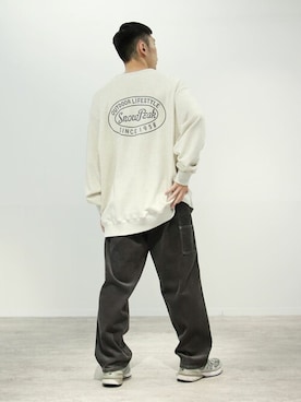 「SMITH'S（スミス）のアイテム（パンツ）」を使った、あつくんさん（メンズ・165cm）の秋コーディネート