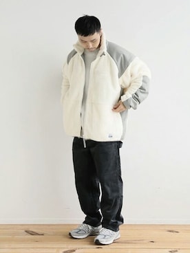 「ARMY TWILL（アーミーツイル）のアイテム（ブルゾン）」を使った、あつくんさん（メンズ・165cm）の秋コーディネート