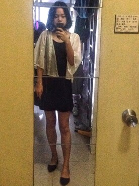 「DW（ディーダブリュー）のアイテム（アクセサリー）」を使った、WINGさん（レディース・158cm）の秋コーディネート