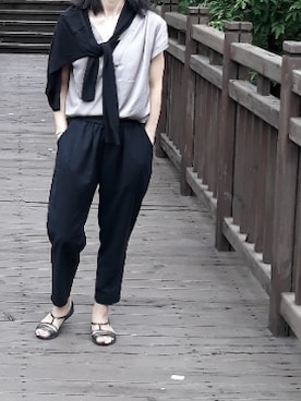 サルエルパンツ のレディース人気ファッションコーディネート 地域 韓国 Wear