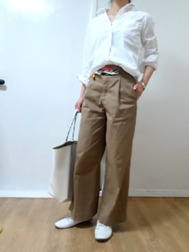 「8seconds（エイトセカンズ）のアイテム（シューズ）」を使った、naoko🌸尚子さん（レディース・164cm）の春コーディネート