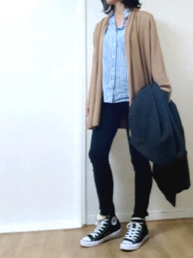 チェスターコートを使った 黒スキニー の人気ファッションコーディネート 地域 韓国 Wear