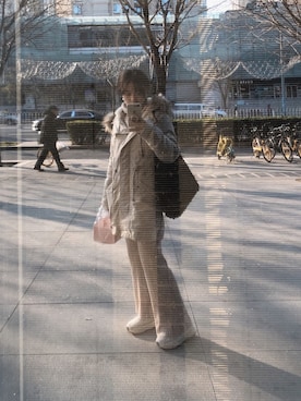 枪枪さん(レディース・160cm)の冬コーディネート