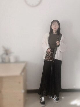 枪枪さん（レディース・160cm）の冬コーディネート