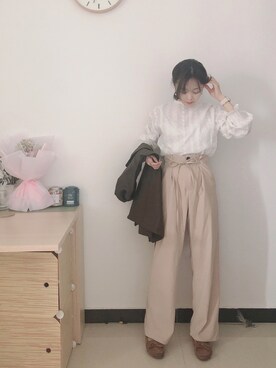 枪枪さん（レディース・160cm）の春コーディネート