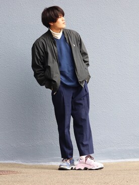 レンさん（メンズ・170cm）の春コーディネート