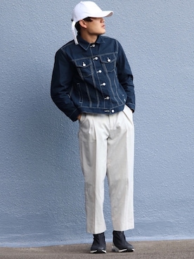 レンさん（メンズ・170cm）の春コーディネート