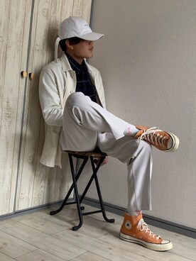 レンさん（メンズ・170cm）の春コーディネート