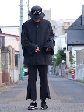 「CHRISTIAN DADA（クリスチャンダダ）のアイテム（帽子）」を使った、レンさん（メンズ・170cm）の夏コーディネート