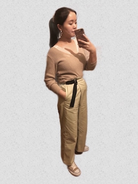 Rinさん(レディース・161cm)の冬コーディネート