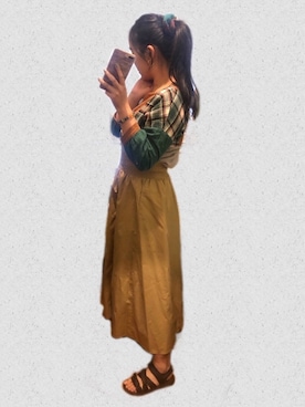 茶霊さん（レディース・161cm）の春コーディネート