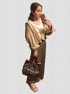 茶霊さん（レディース・161cm）の春コーディネート