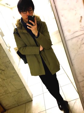 ふりかけごはんさん（メンズ・169cm）の冬コーディネート