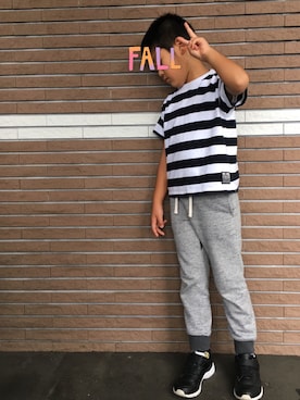 A*さん（キッズ・125cm）の秋コーディネート