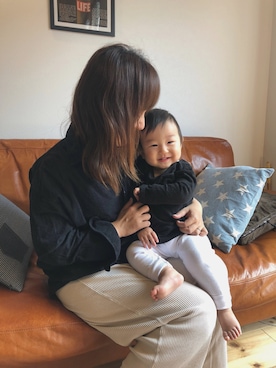 あややさん（キッズ・70cm）の秋コーディネート