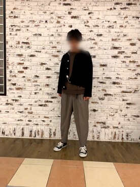 「アイテム（キーホルダー）」を使った、daigoroさん（メンズ・181cm）の秋コーディネート
