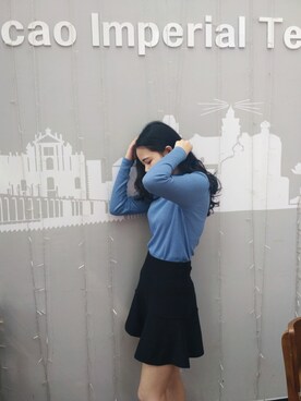 「dating」｜Hopcorn さん（レディース・155cm）の冬コーディネート