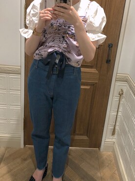 「LILY BROWN（リリーブラウン）のアイテム（キャミソール）」を使った、minoriさん（レディース・158cm）の夏コーディネート