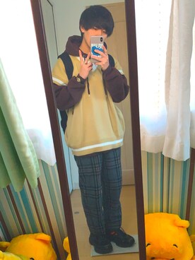 おもち  相互さん（メンズ・169cm）の春コーディネート